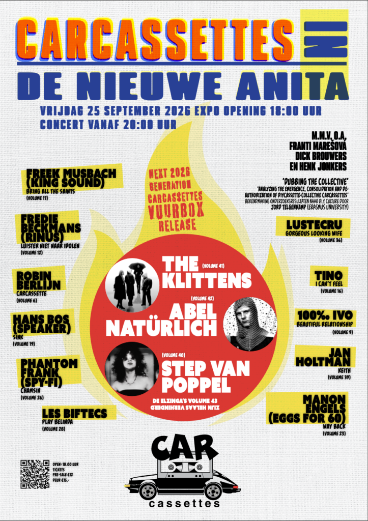 Carcassettes — De Nieuwe Anita, Amsterdam