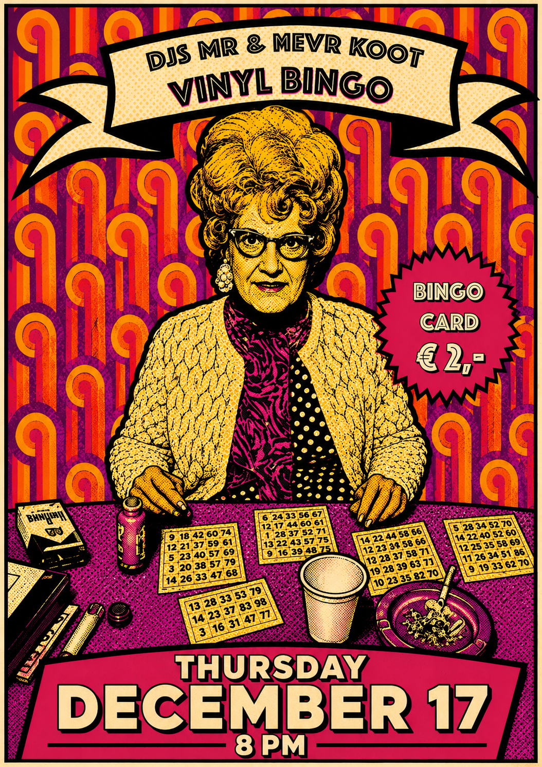 Mr & Mevr Koot’s Vinylbingo